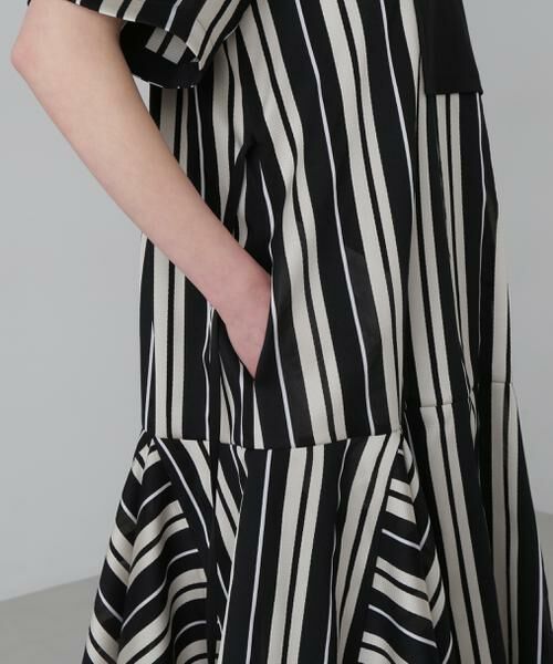 ADORE / アドーア ワンピース | ◆ボールドストライプジャガードワンピース | 詳細7