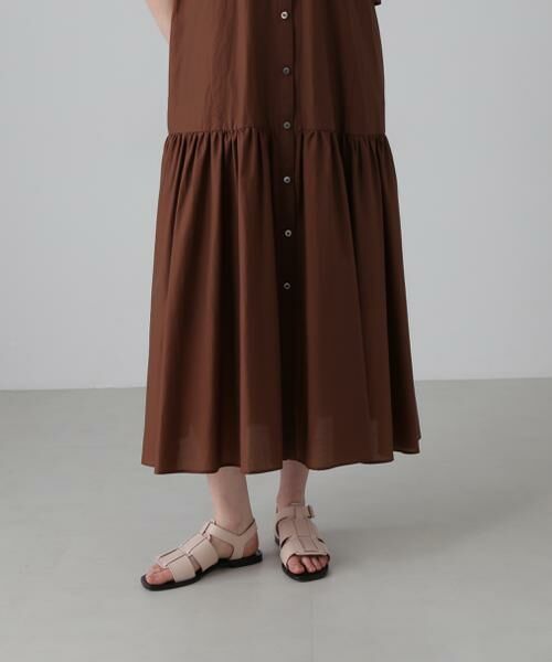 ADORE / アドーア ワンピース | ◆コットンナイロンタフタワンピース | 詳細8