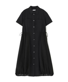 ◆幻◆ 希少新品　定価6万円　ADORE VERY ２ＴＯＮＥメッシュワンピース 楽天市場】丈が選べる シャツワンピース ボウタイ ボリューム袖