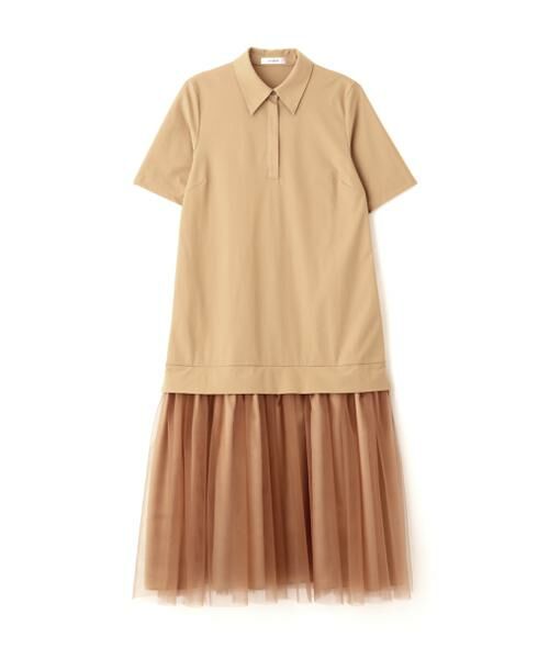 ADORE/アドーア メモリートリコットワンピース キャメル1 38 ADORE/アドーア メモリートリコットワンピース キャメル1 38