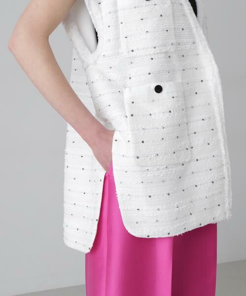 ADORE / アドーア テーラードジャケット | ◆フラワースパングルツィードジャケット | 詳細7
