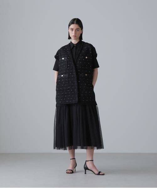 ADORE / アドーア テーラードジャケット | ◆フラワースパングルツィードジャケット | 詳細10