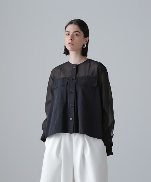 ADORE / アドーア テーラードジャケット | ◆ハイマルチタフタジャケット | 詳細1