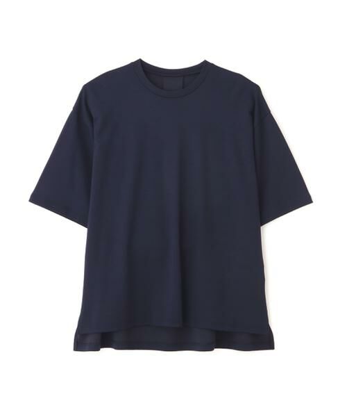 ADORE/アドーア ◆ハイブリッドポンチカットソー ネイビー 38 ADORE/アドーア ◆ハイブリッドポンチカットソー ネイビー 38