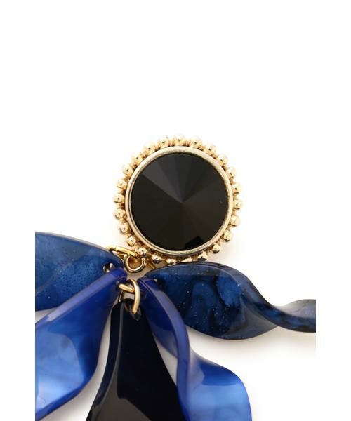 ADORE / アドーア アクセサリー | マーブルアクリルペタルイヤリング | 詳細2