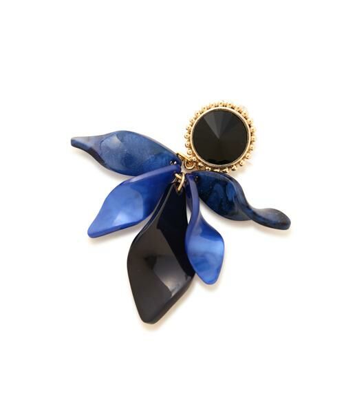 ADORE / アドーア アクセサリー | マーブルアクリルペタルイヤリング | 詳細3