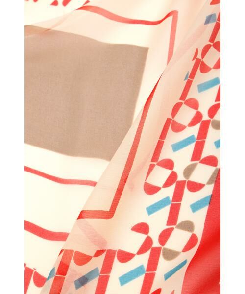 ADORE / アドーア マフラー・ショール・スヌード・ストール | メディタラニアンプリントスカーフ | 詳細7