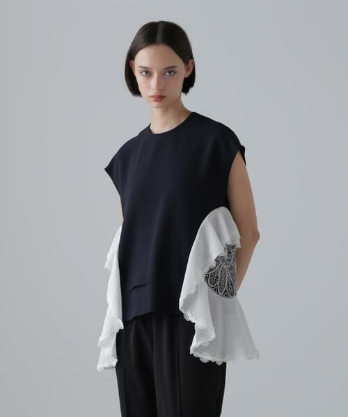 ADORE / アドーア シャツ・ブラウス | クロシェドッキングブラウス | 詳細11