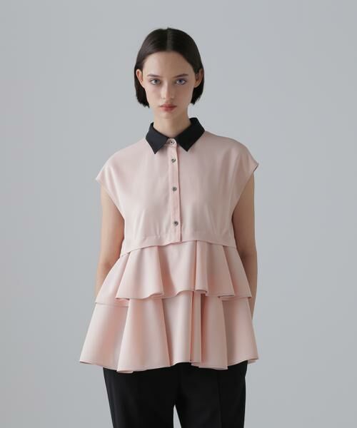 ADORE / アドーア シャツ・ブラウス | ドライタッチジョーゼットブラウス | 詳細1