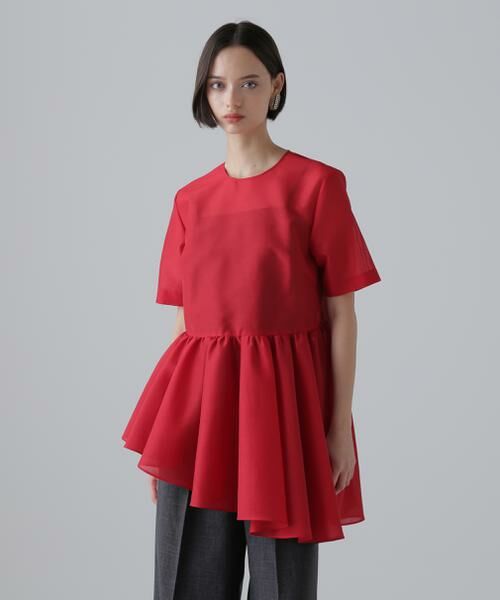 ADORE / アドーア シャツ・ブラウス | スパンオーガンジーブラウス | 詳細1