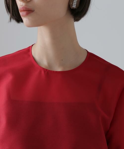 ADORE / アドーア シャツ・ブラウス | スパンオーガンジーブラウス | 詳細5