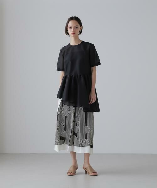 ADORE / アドーア シャツ・ブラウス | スパンオーガンジーブラウス | 詳細13