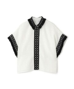 ADORE / アドーア シャツ・ブラウス | ◆レーシーメッシュブラウス