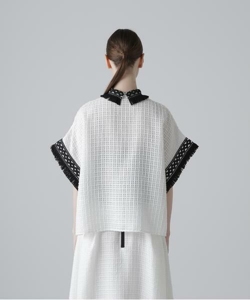 ADORE / アドーア シャツ・ブラウス | ◆レーシーメッシュブラウス | 詳細4