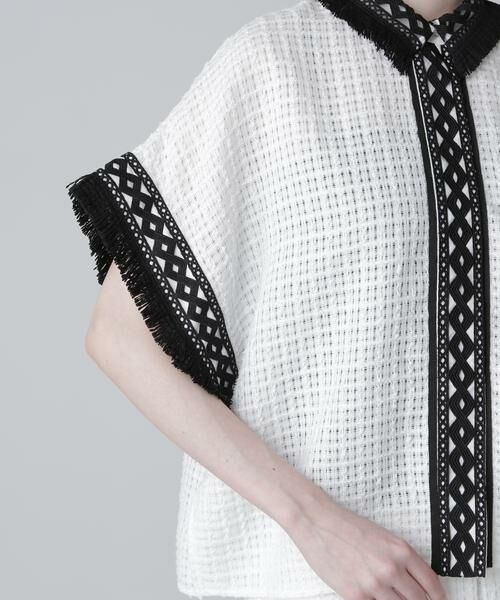 ADORE / アドーア シャツ・ブラウス | ◆レーシーメッシュブラウス | 詳細6