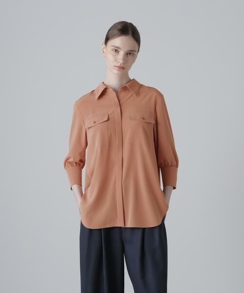 ADORE / アドーア シャツ・ブラウス | ◆ストレッチデシンブラウス | 詳細1