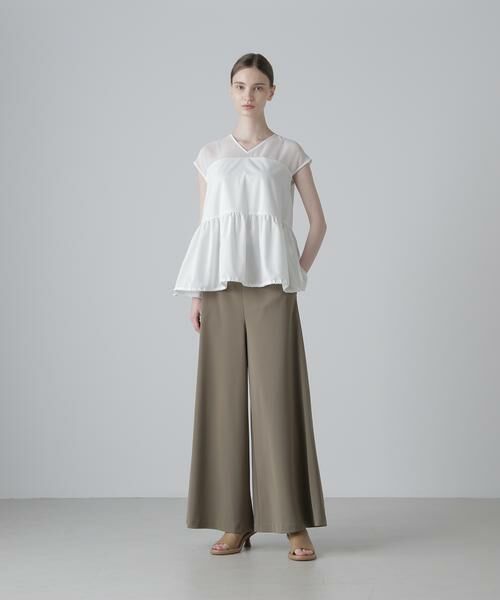 ADORE / アドーア シャツ・ブラウス | ◆プレーンストレッチブラウス | 詳細2