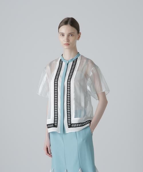 ADORE / アドーア シャツ・ブラウス | ◆シアーストライプブラウス | 詳細1