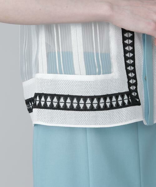 ADORE / アドーア シャツ・ブラウス | ◆シアーストライプブラウス | 詳細7