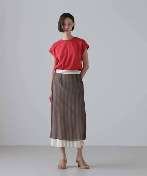 ADORE / アドーア スカート | コンパクトコットンスカート | 詳細3