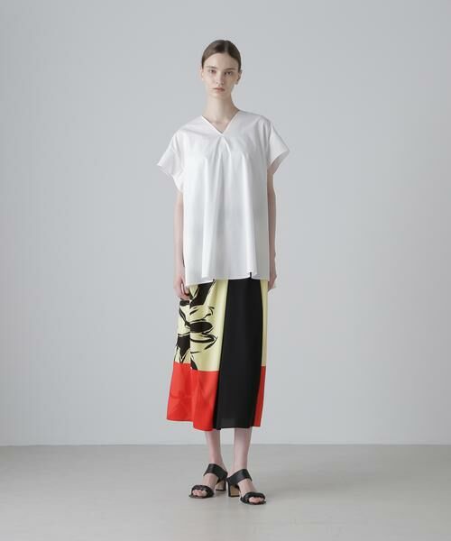 ADORE / アドーア スカート | ◆カラーオーバーレイプリントスカート | 詳細2