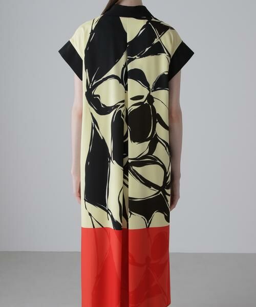 ADORE / アドーア ワンピース | ◆カラーオーバーレイプリントワンピース | 詳細9