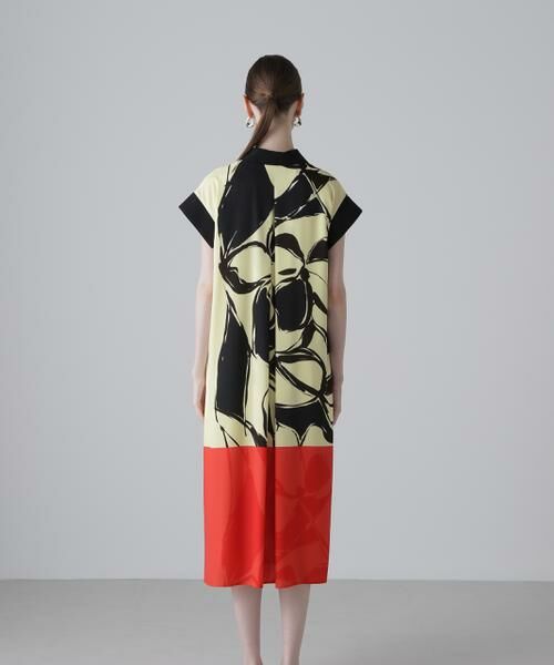 ADORE / アドーア ワンピース | ◆カラーオーバーレイプリントワンピース | 詳細4