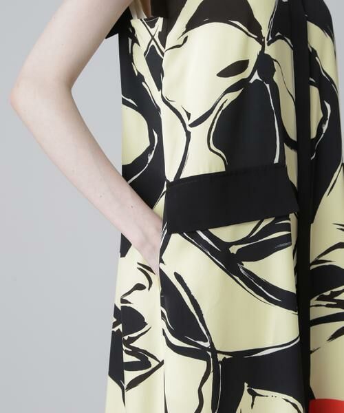 ADORE / アドーア ワンピース | ◆カラーオーバーレイプリントワンピース | 詳細7