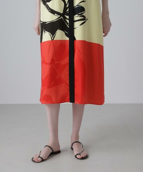 ADORE / アドーア ワンピース | ◆カラーオーバーレイプリントワンピース | 詳細8