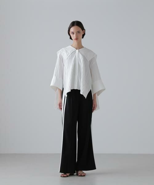 ADORE / アドーア テーラードジャケット | シュリンクＷジャガードジャケット | 詳細2