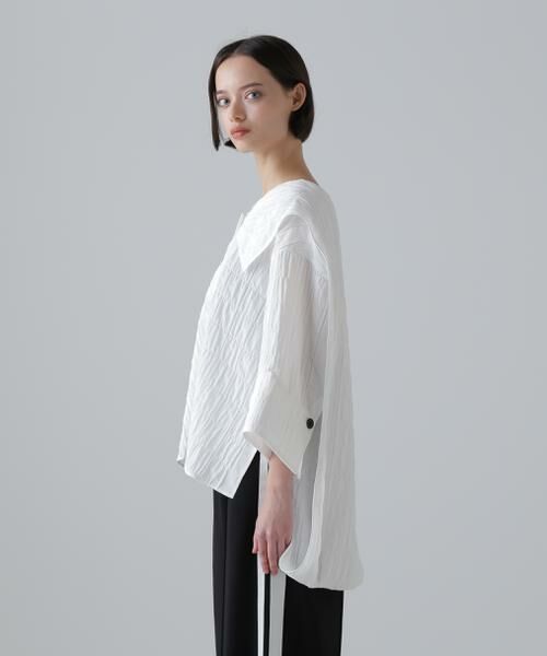 ADORE / アドーア テーラードジャケット | シュリンクＷジャガードジャケット | 詳細3