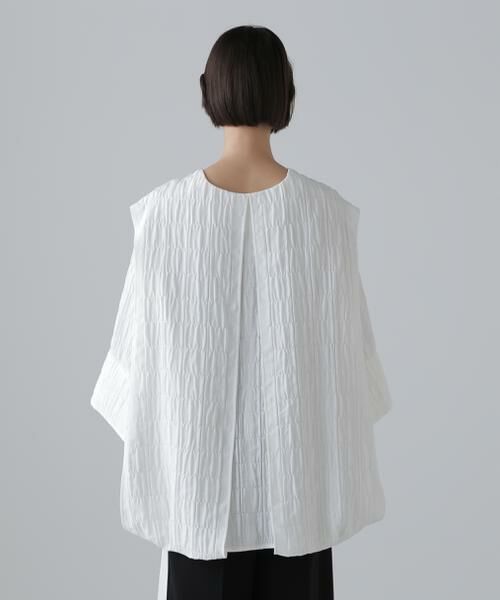 ADORE / アドーア テーラードジャケット | シュリンクＷジャガードジャケット | 詳細4