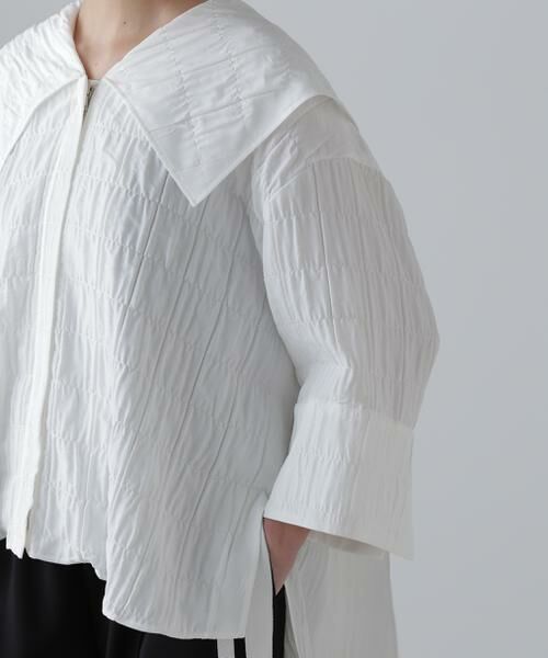 ADORE / アドーア テーラードジャケット | シュリンクＷジャガードジャケット | 詳細6