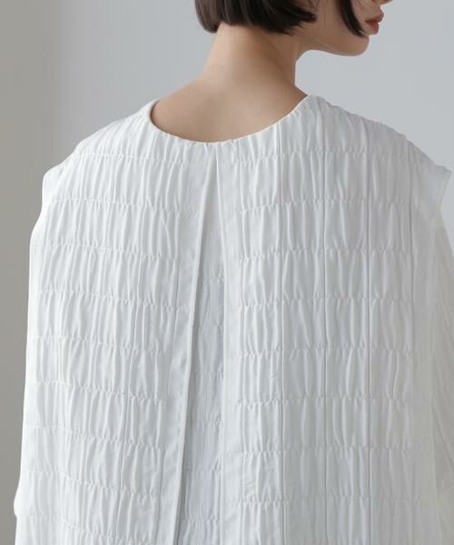 ADORE / アドーア テーラードジャケット | シュリンクＷジャガードジャケット | 詳細8