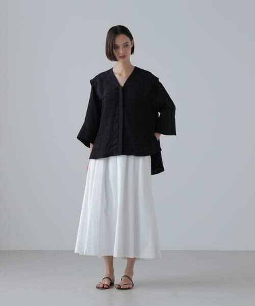 ADORE / アドーア テーラードジャケット | シュリンクＷジャガードジャケット | 詳細12