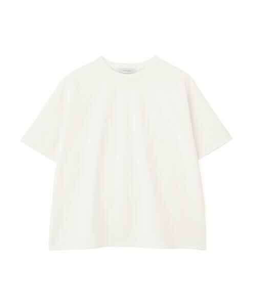 ADORE / アドーア カットソー | エンボスロゴT(ホワイト)