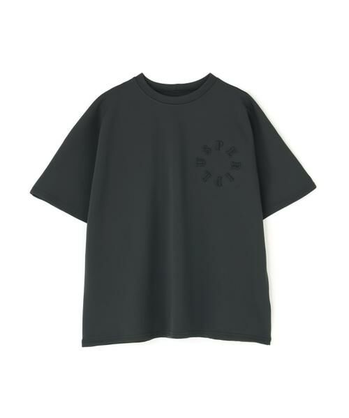 ADORE / アドーア カットソー | エンボスロゴT(ブラック)