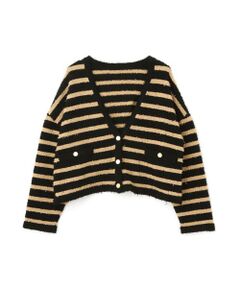 ♡極美品♡ ADORE アドーア　カーディガン　ニット　オーバーサイズ　黒 ADORE｜アドーアのカーディガン（ニット）通販｜ELLE SHOP (エル