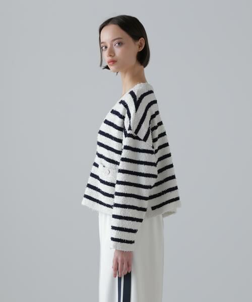 ADORE / アドーア ニット・セーター | ツィーディーボーダーニット | 詳細3