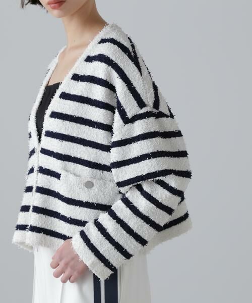 ADORE / アドーア ニット・セーター | ツィーディーボーダーニット | 詳細6