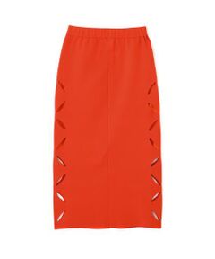 ADORE / アドーア スカート | ◆スカシカシパンニットスカート