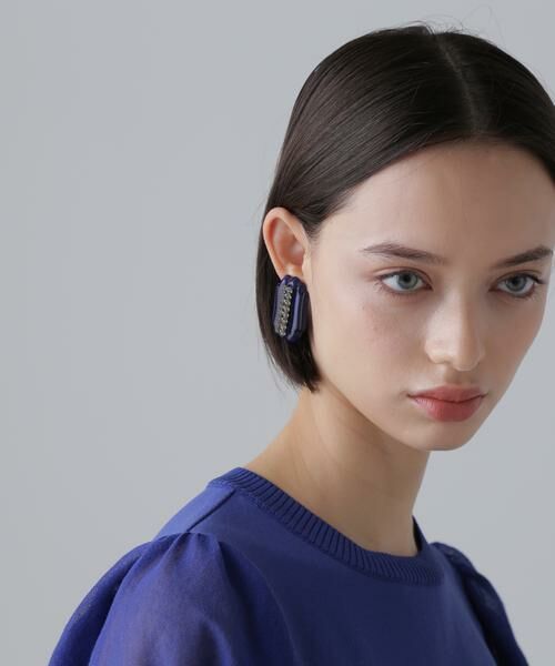 ADORE/アドーア マドレーヌビジューピアス ブルー - ADORE/アドーア マドレーヌビジューピアス ブルー -