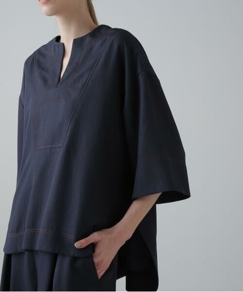 ADORE / アドーア シャツ・ブラウス | スラブデニムブラウス | 詳細6