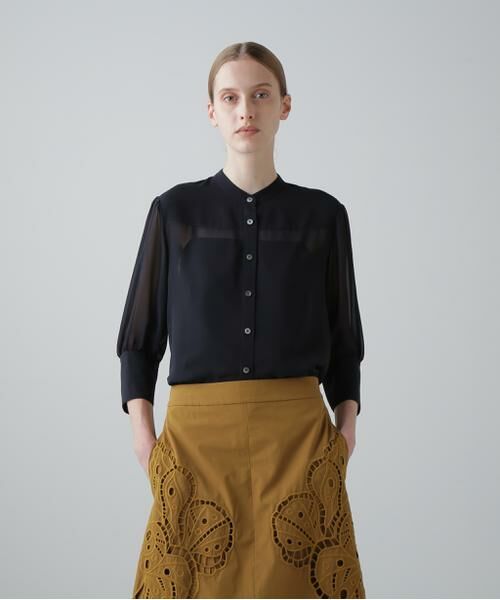 ADORE / アドーア シャツ・ブラウス | ◆ソフトシフォンジョーゼットブラウス | 詳細4