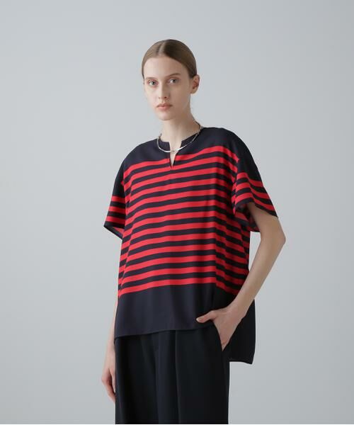 ADORE / アドーア シャツ・ブラウス | ◆ボーダープリントブラウス | 詳細1