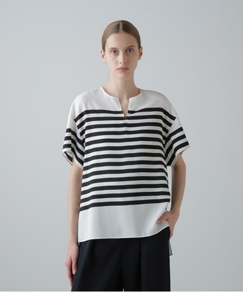 ADORE / アドーア シャツ・ブラウス | ◆ボーダープリントブラウス | 詳細4