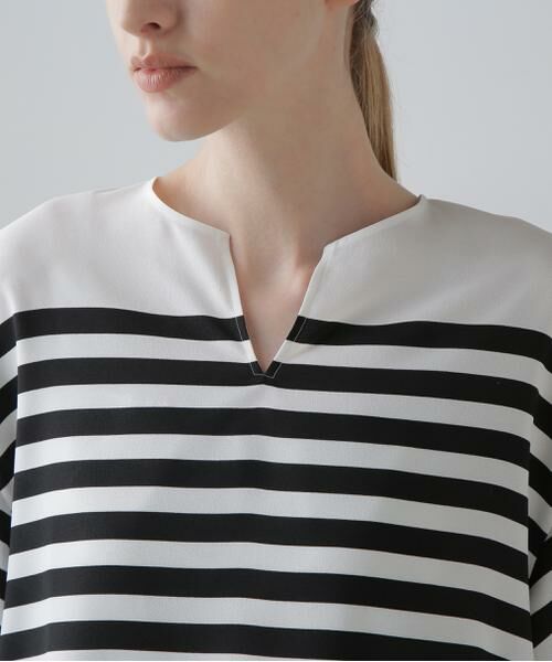 ADORE / アドーア シャツ・ブラウス | ◆ボーダープリントブラウス | 詳細9