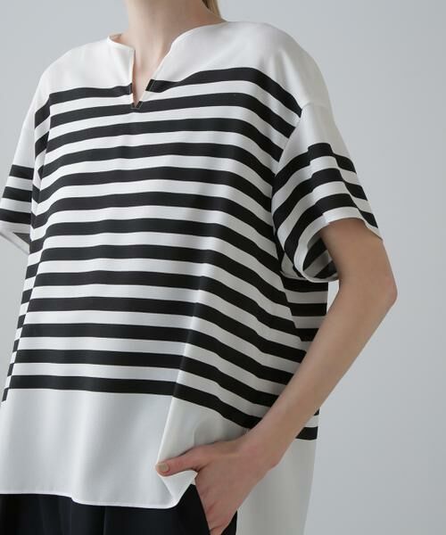 ADORE / アドーア シャツ・ブラウス | ◆ボーダープリントブラウス | 詳細10