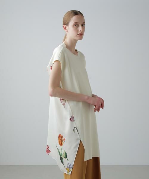 ADORE / アドーア シャツ・ブラウス | ◆ピクトリカルブックプリントニットブラウス | 詳細1