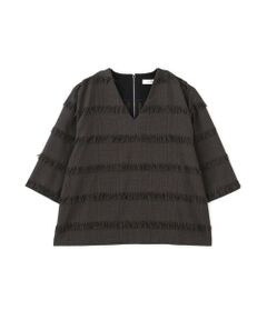 ADORE / アドーア シャツ・ブラウス | フリンジチェックブラウス